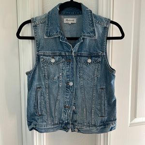Madewell Denim Vest | Size Small | SOLD OUT ONLINE